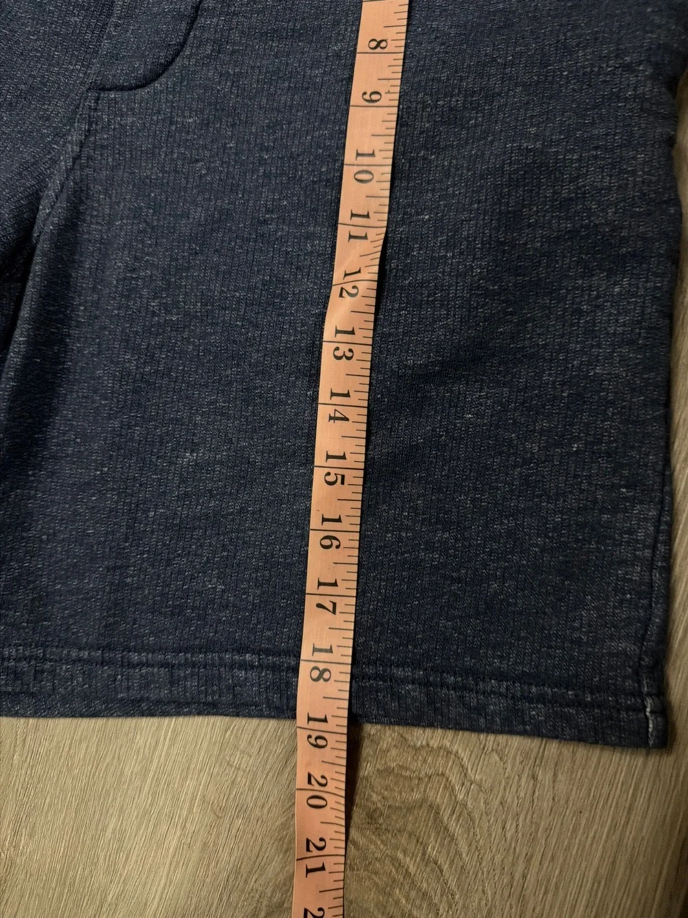 Patagonia Navy Sweat Fleece Short size L